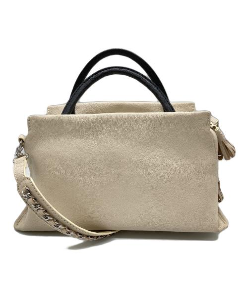 PotioR（ポティオール）PotioR (ポティオール) ハンドバッグ アイボリーの古着・服飾アイテム