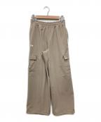UNDER ARMOURアンダーアーマー）の古着「トレーニングパンツ」｜ベージュ