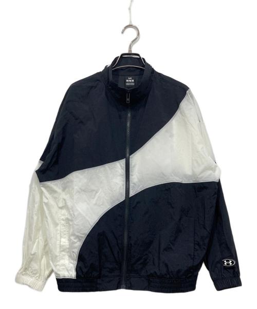 UNDER ARMOUR（アンダーアーマー）UNDER ARMOUR (アンダーアーマー) ナイロンジャケット ホワイト×ブラック サイズ:M 未使用品の古着・服飾アイテム