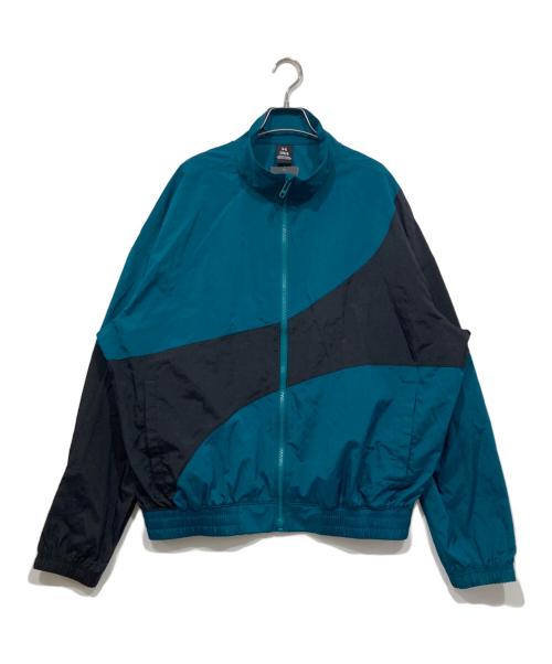 UNDER ARMOUR（アンダーアーマー）UNDER ARMOUR (アンダーアーマー) ナイロンジャケット グリーン×ブラック サイズ:L 未使用品の古着・服飾アイテム