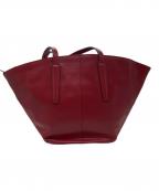 GIANNI CHIARINIジャンニ キアリーニ）の古着「舟形トートバッグ」｜レッド