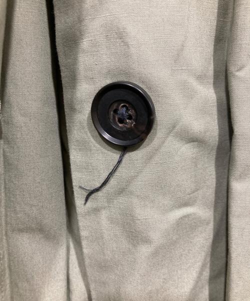 JOURNAL STANDARD（ジャーナルスタンダード）JOURNAL STANDARD (ジャーナルスタンダード) ハイカウントワイドステンカラーコート グリーン サイズ:表記なしの古着・服飾アイテム