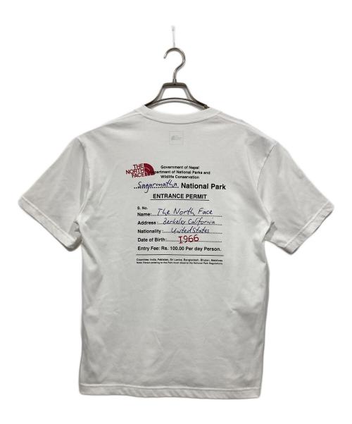 THE NORTH FACE（ザ ノース フェイス）THE NORTH FACE (ザ ノース フェイス) Entrance Permission Tee ホワイト サイズ:Lの古着・服飾アイテム