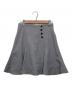 Snidel（スナイデル）の古着「ハイウエストスカショーパン」｜グレー