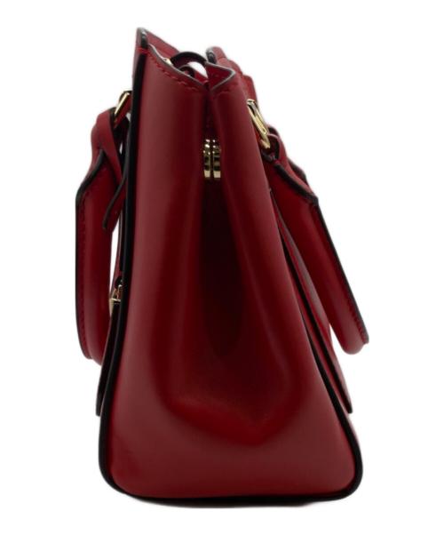 MICHAEL KORS（マイケル・コース）MICHAEL KORS (マイケルコース) 2WAYバッグ レッドの古着・服飾アイテム