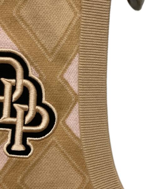 PUMA（プーマ）PUMA (プーマ) ニットベスト ベージュ サイズ:Ｓの古着・服飾アイテム