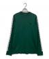 FRED PERRY（フレッドペリー）の古着「ロゴテープロングスリーブカットソー / TAPED LONG SLEEVE T-SHIRT」｜グリーン