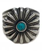 GUCCIグッチ）の古着「ターコイズフラワーリング」