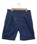 BEAUTY&YOUTHビューティーアンドユース）の古着「ハードナイロンショートパンツ」｜ネイビー