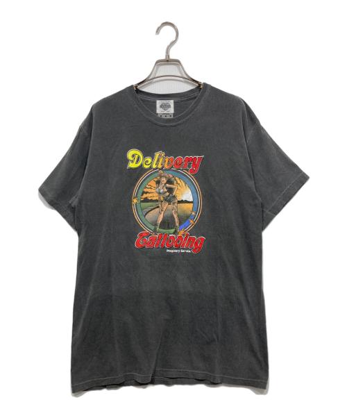 TATTOO STUDIO YAMADA（タトゥースタジオヤマダ）TATTOO STUDIO YAMADA (タトゥースタジオヤマダ) プリントTシャツ グレー サイズ:Mの古着・服飾アイテム