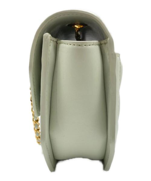 CHARLES & KEITH（チャールズアンドキース）CHARLES & KEITH (チャールズ＆キース) ショルダーバッグ / Avis アビス ツートーンジオメトリックショルダーバッグ グリーンの古着・服飾アイテム