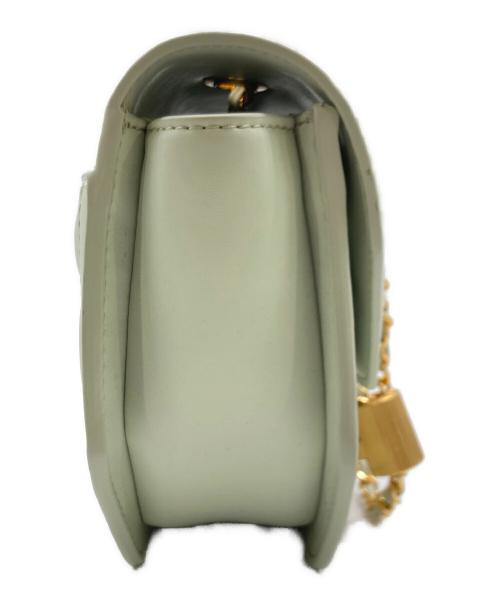 CHARLES & KEITH（チャールズアンドキース）CHARLES & KEITH (チャールズ＆キース) ショルダーバッグ / Avis アビス ツートーンジオメトリックショルダーバッグ グリーンの古着・服飾アイテム