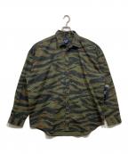 GAP×PALACEギャップ×パレス）の古着「Oxford Drop Shoulder Camo/オックスフォードドロップショルダー」｜オリーブ
