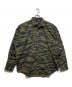 GAP（ギャップ）の古着「Oxford Drop Shoulder Camo/オックスフォードドロップショルダー」｜オリーブ