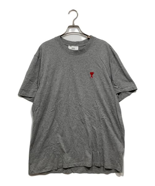 ami（アミ）ami (アミ) Ami De Coeur Tシャツ グレー サイズ:XXLの古着・服飾アイテム