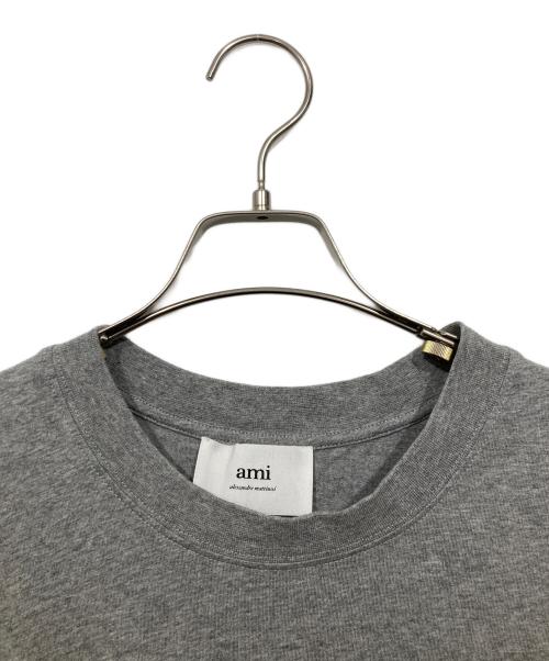 ami（アミ）ami (アミ) Ami De Coeur Tシャツ グレー サイズ:XXLの古着・服飾アイテム