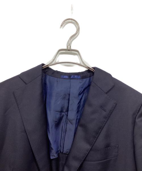 Pilgrim（ピルグリム）PILGRIM (ピルグリム) TOMORROW LAND (トゥモローランド) Super110'sウール シングルブレステッド2Bスーツ ネイビー サイズ:52Sの古着・服飾アイテム