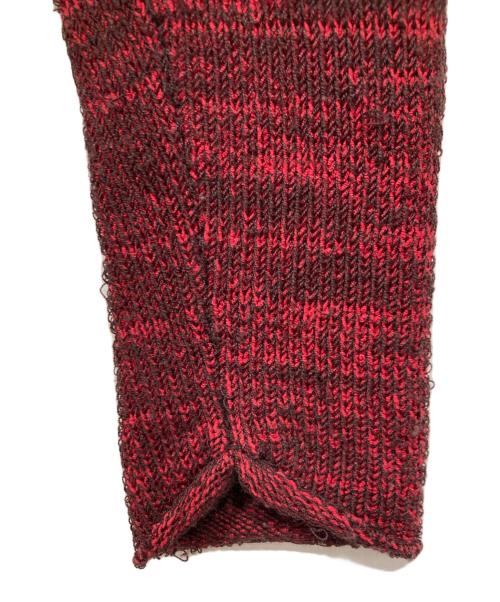 Y's（ワイズ）Y's (ワイズ) ニット レッド サイズ:表記なしの古着・服飾アイテム