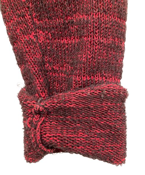 Y's（ワイズ）Y's (ワイズ) ニット レッド サイズ:表記なしの古着・服飾アイテム