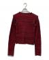 Y's (ワイズ) ニット レッド サイズ:表記なし：4000円