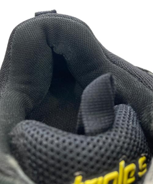 BALENCIAGA（バレンシアガ）BALENCIAGA (バレンシアガ) TRIPLE S　スニーカー ブラック×イエロー サイズ:26㎝の古着・服飾アイテム