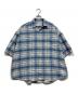 AMI Alexandre Mattiussi（アミアレクサンドルマテュッシ）の古着「半袖チェックシャツ」｜ブルー