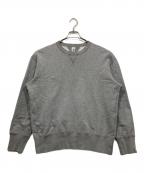 LOOPWHEELER×BEAMS PLUSループウィラー×ビームスプラス）の古着「クルーネックスウェット」｜グレー