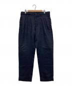 Engineered Garmentsエンジニアドガーメンツ）の古着「Andover Pant - Linen Twill(アンドーバーパンツリネンツイル)」｜ネイビー