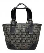 COACHコーチ）の古着「ハンドバッグ」｜ブラック