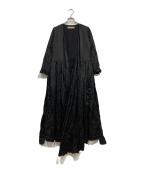 SUZUKI TAKAYUKIスズキタカユキ）の古着「ラップシャツワンピース」｜ブラック