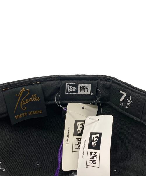 New Era（ニューエラ）New Era (ニューエラ) Needles (ニードルズ) GIANTS (ジャイアンツ) キャップ ブラック 未使用品の古着・服飾アイテム
