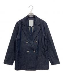 MERCURY DUO（マーキュリーデュオ）の古着「ダブルデニムジャケット / 反応デニムジャケット」｜インディゴ