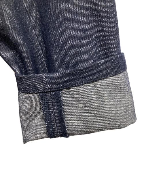 MERCURY DUO（マーキュリーデュオ）MERCURY DUO (マーキュリーデュオ) ダブルデニムジャケット / 反応デニムジャケット インディゴ サイズ:Mの古着・服飾アイテム