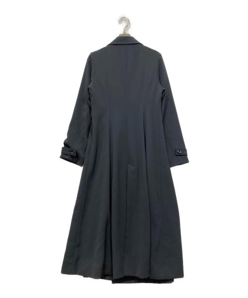 MERCURY DUO（マーキュリーデュオ）MERCURY DUO (マーキュリーデュオ) フィットアンドフレアトレンチコート ブラック サイズ:Mの古着・服飾アイテム
