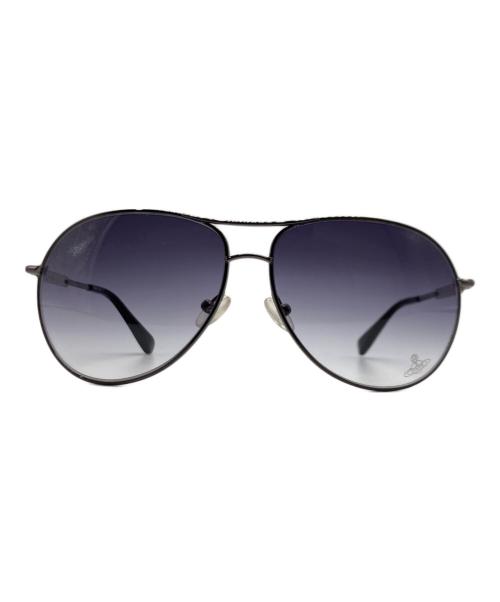 Vivienne Westwood（ヴィヴィアンウエストウッド）Vivienne Westwood (ヴィヴィアンウエストウッド) サングラス ブラック サイズ:63□13 130の古着・服飾アイテム