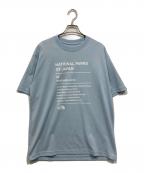 THE NORTH FACEザ ノース フェイス）の古着「プリントTシャツ」｜ブルー