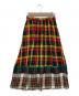 tricot COMME des GARCONS（トリココムデギャルソン）の古着「チェックスカート」｜マルチカラー
