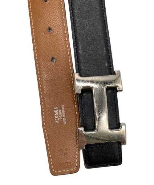 HERMES（エルメス）HERMES (エルメス) レザーベルト / コンスタンスベルト ブラック サイズ:83cmの古着・服飾アイテム