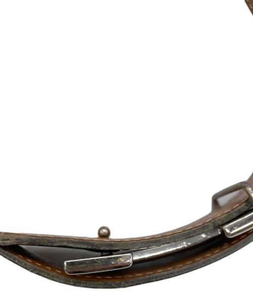 HERMES（エルメス）HERMES (エルメス) レザーベルト / コンスタンスベルト ブラック サイズ:83cmの古着・服飾アイテム