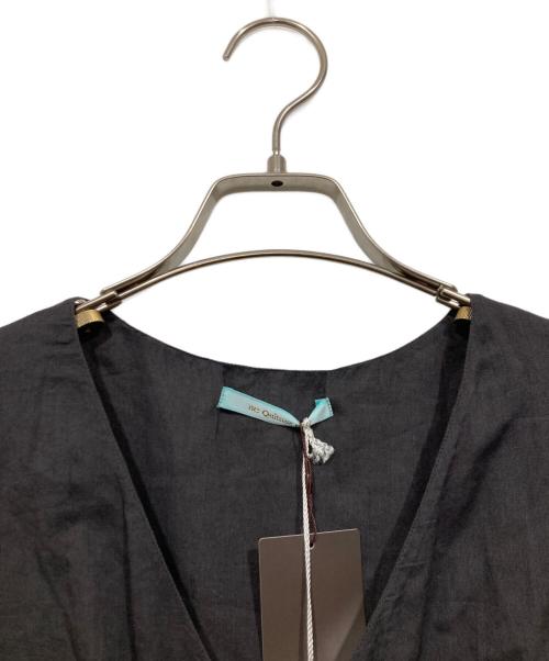 ne quittez pas（ヌキテパ）ne quittez pas (ヌキテパ) ギャザーワンピース ブラック サイズ:表記なしの古着・服飾アイテム