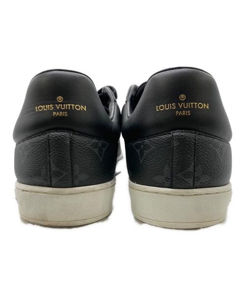LOUIS VUITTON（ルイ ヴィトン）LOUIS VUITTON (ルイ ヴィトン) モノグラム ローカットスニーカー/ルクセンブルクライン ブラック サイズ:7 1/2の古着・服飾アイテム