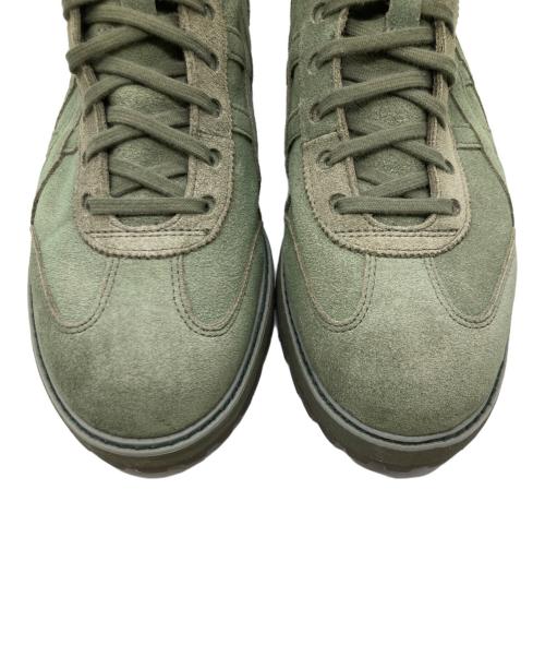 Onitsuka Tiger（オニツカタイガー）Onitsuka Tiger (オニツカタイガー) ハイカットスニーカー / RINKAN BOOT / ショートブーツ/ブーティ グリーン サイズ:25.5の古着・服飾アイテム