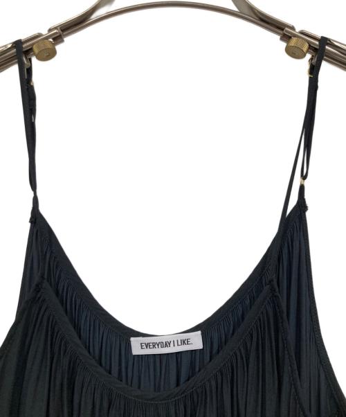 DEUXIEME CLASSE（ドゥーズィエム クラス）DEUXIEME CLASSE (ドゥーズィエム クラス) キャミソールワンピース / Camisole Dress ブラック サイズ:36の古着・服飾アイテム