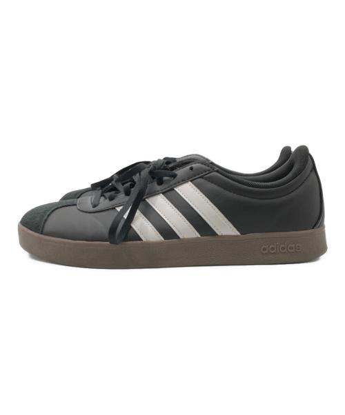 adidas（アディダス）adidas (アディダス) VLコート ベース CORE/FTWR/CORE ブラック サイズ:27㎝の古着・服飾アイテム