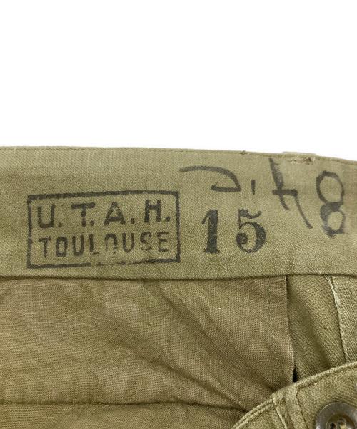 French Army（フランス軍）French Army (フレンチアーミー) M47-カーゴパンツ オリーブ サイズ:15の古着・服飾アイテム