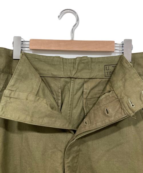 French Army（フランス軍）French Army (フレンチアーミー) M47-カーゴパンツ オリーブ サイズ:15の古着・服飾アイテム