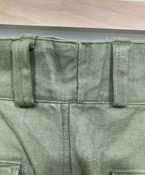French Army（フランス軍）French Army (フレンチアーミー) M47-カーゴパンツ オリーブ サイズ:15の古着・服飾アイテム