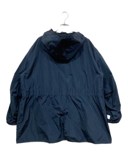 MaxMara（マックスマーラ）MaxMara (マックスマーラ) The Cube ジップアップ ナイロン フード コート ネイビー サイズ:42の古着・服飾アイテム