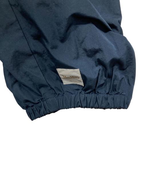 MaxMara（マックスマーラ）MaxMara (マックスマーラ) The Cube ジップアップ ナイロン フード コート ネイビー サイズ:42の古着・服飾アイテム