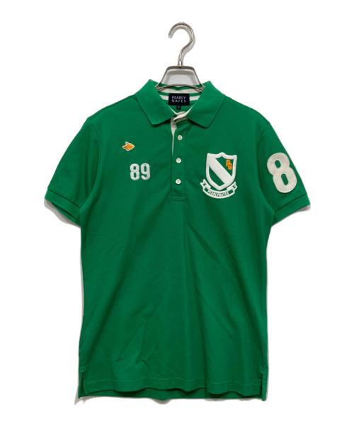 PEARLY GATES（パーリーゲイツ）PEARLY GATES (パーリーゲイツ) ポロシャツ グリーン サイズ:3の古着・服飾アイテム